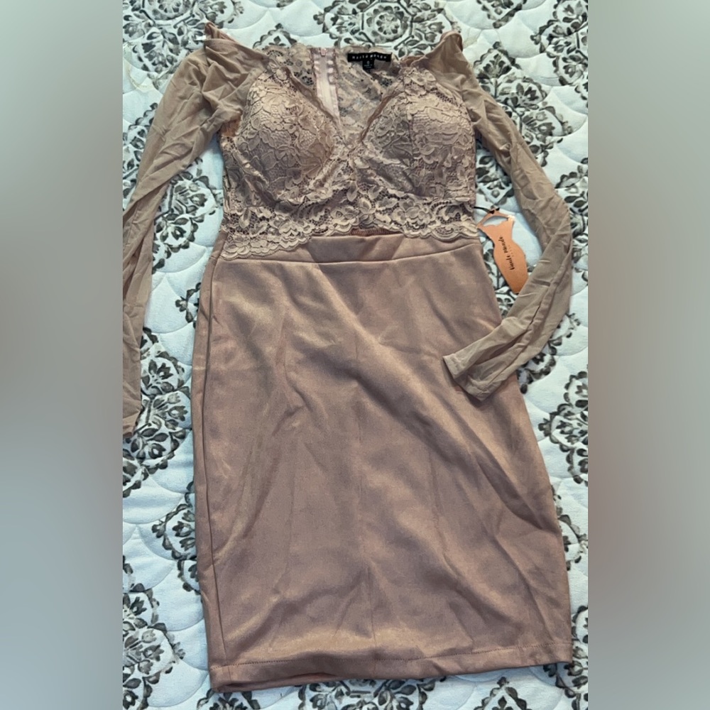 Off shoulder Long Sleeve dress